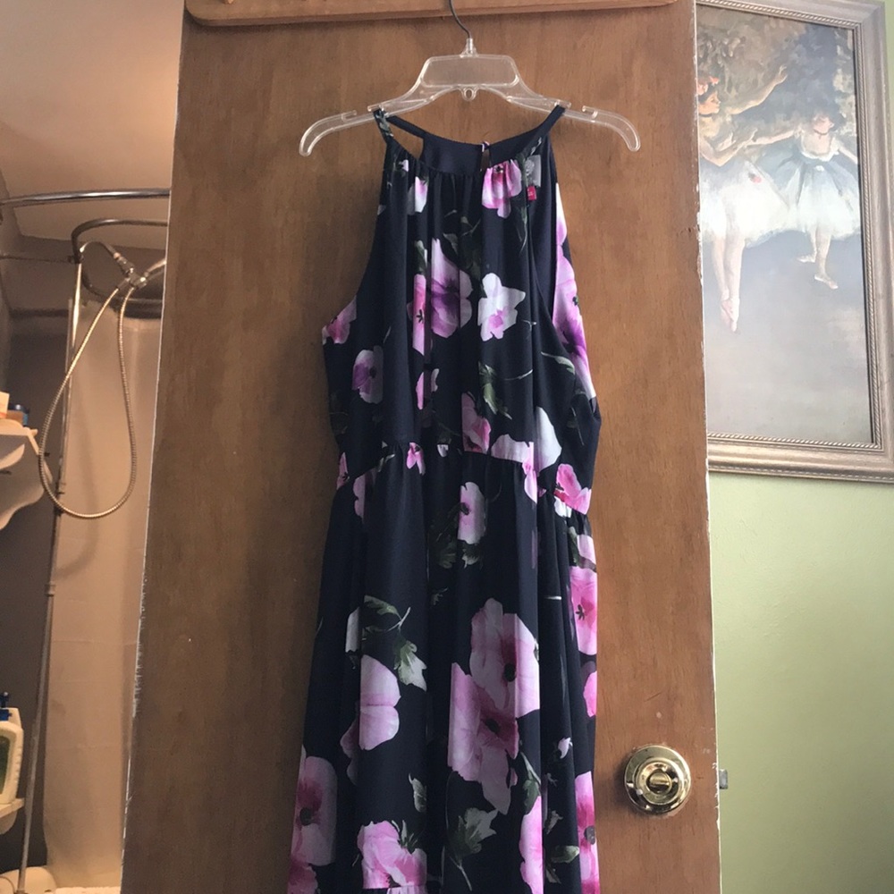 Semi formal Floral Maxi Dress